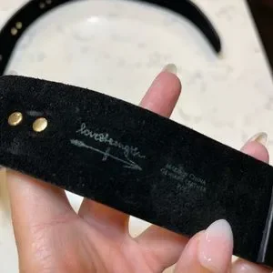 lovestrength | Accessories | Lovestrength Star Black Belt  display picture 1